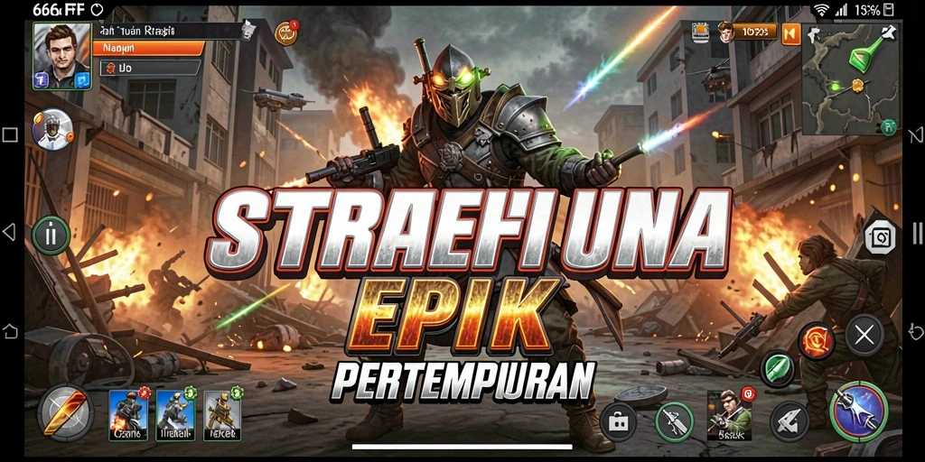 Tampilan gameplay SLG yang menegangkan dan penuh strategi.