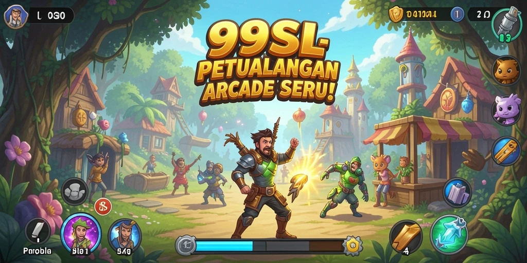 Screenshot gameplay 99SL yang menunjukkan aksi seru di level menantang.