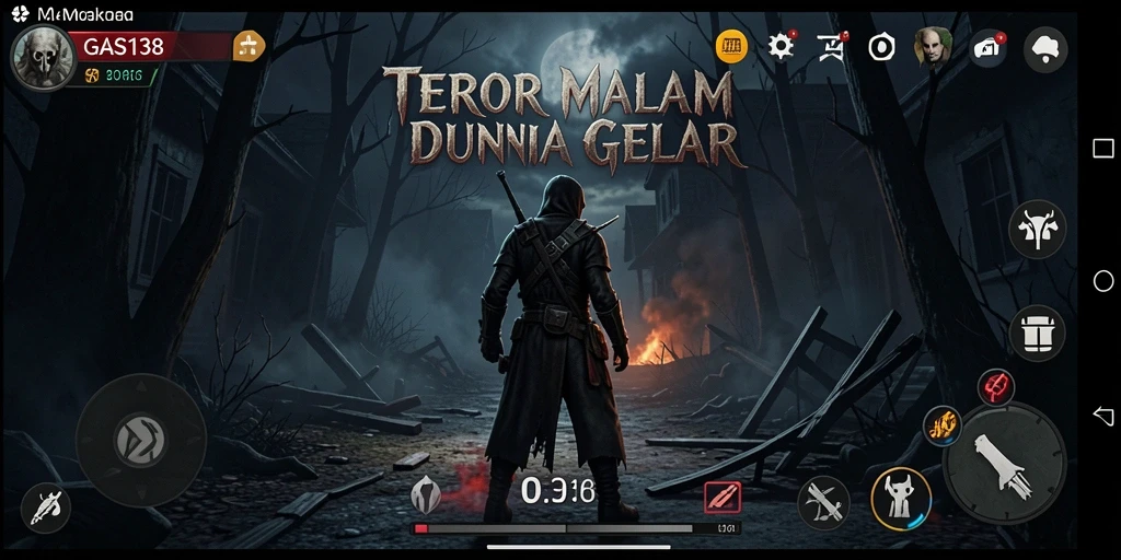GAS138 menampilkan gameplay yang penuh ketegangan dan teror.