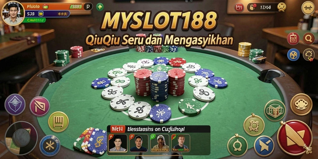 Tampilan permainan QiuQiu yang menarik dan interaktif.