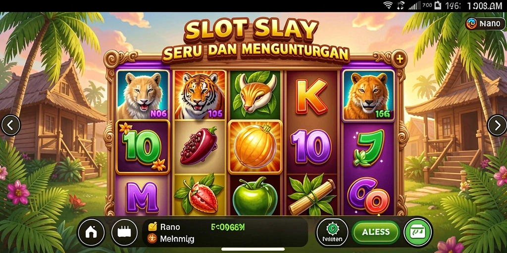 Tampilan gameplay N06 dengan grafik yang menakjubkan dan fitur interaktif.