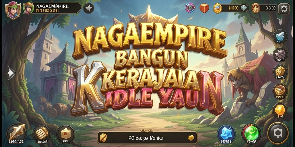 Tampilan gameplay NAGAEMPIRE yang menggoda dan menyenangkan untuk dimainkan.