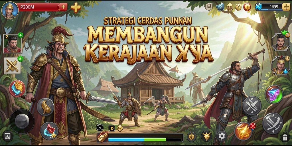 Tampilan memukau dari gameplay P200M yang menantang.