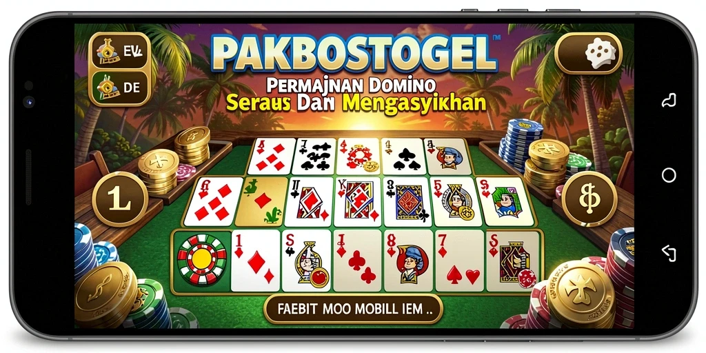 Tampilan gameplay seru PAKBOSTOGEL dengan antarmuka yang menarik.