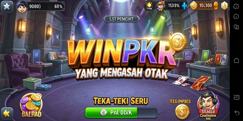 Tampilan gameplay <strong>WINPKR</strong> yang mengasyikkan dan penuh warna.